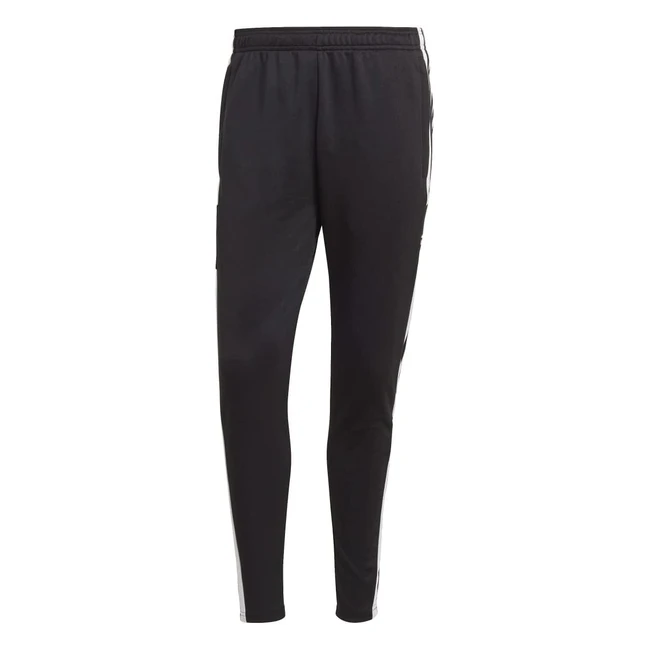 Pantalones adidas SQ21 TR PNT para hombres XL, negros y blancos - Absorción de humedad, sostenibilidad y diseño innovador