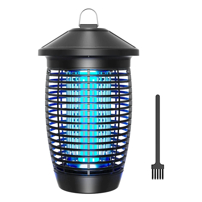 Lampada Antizanzare Elettrica 2022 4500V 20W UV Zanzariera Impermeabile IPX4 per Casa Giardino Interno Esterno