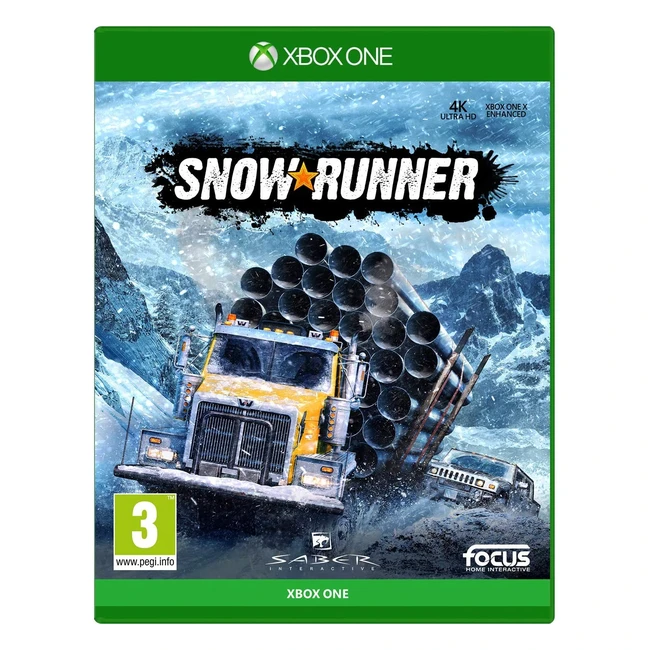 Snowrunner Xbox One - Next-Gen Off-Road Experience with 40 Unique Vehicles