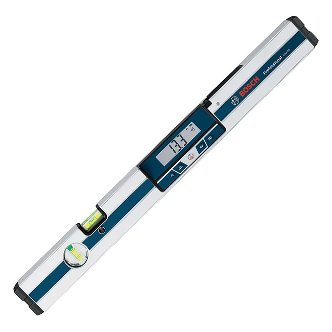 Bosch Professional Digital Inclinometer GIM 60 - Precise Measurement Range 0-360°, 60cm Length
