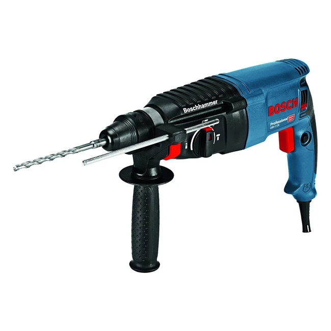 Bosch Professional Rotary Hammer GBH 226 240V - 830W with SDS Plus, Auxiliary Handle, Depth Stop, and Carrying Case
