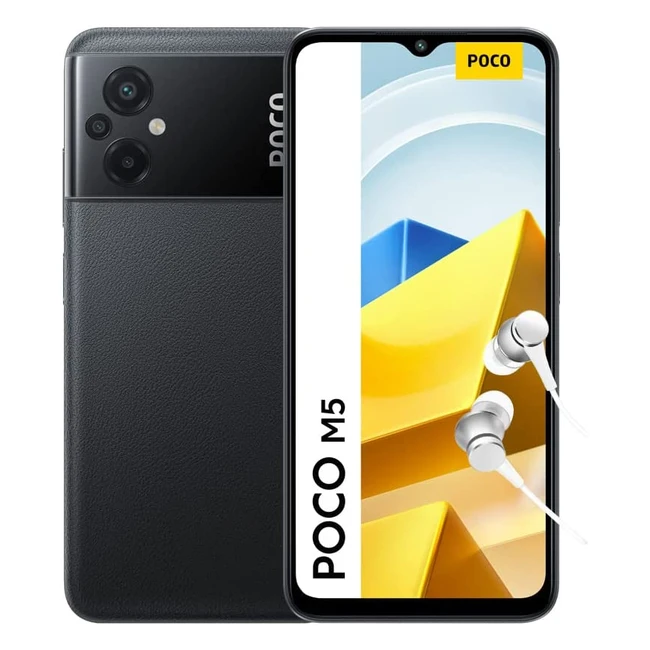 Xiaomi Poco M5 Smartphone ohne Vertrag - 90Hz FHD DotDrop Display MediaTek Heli