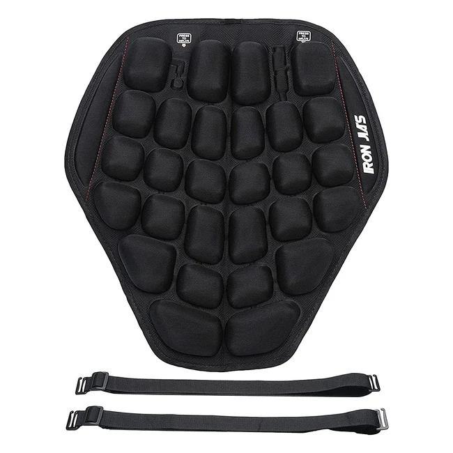 Cuscino per sedile moto Grapelet con pressione pneumatica e assorbimento urti