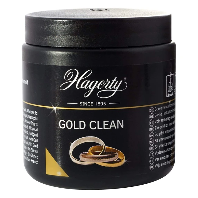 Renew Your Gold Jewelry's Shine with Hagerty Gold Clean Bath - 170ml