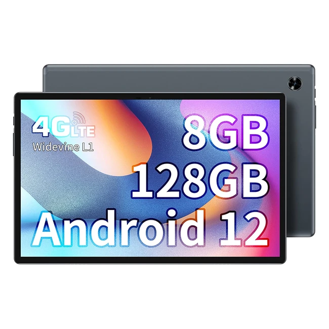 Teclast M40 Pro Gaming Tablet 10 Zoll 8GB RAM 128GB ROM 1TB TF Android 12 Tablet T616 Octacore 2.0GHz 1920x1200 FHD 5MP+8MP 7000mAh 4G LTE+5G WLAN Google GMS Widevine L1 #GamingTablet #Android12 #Teclast