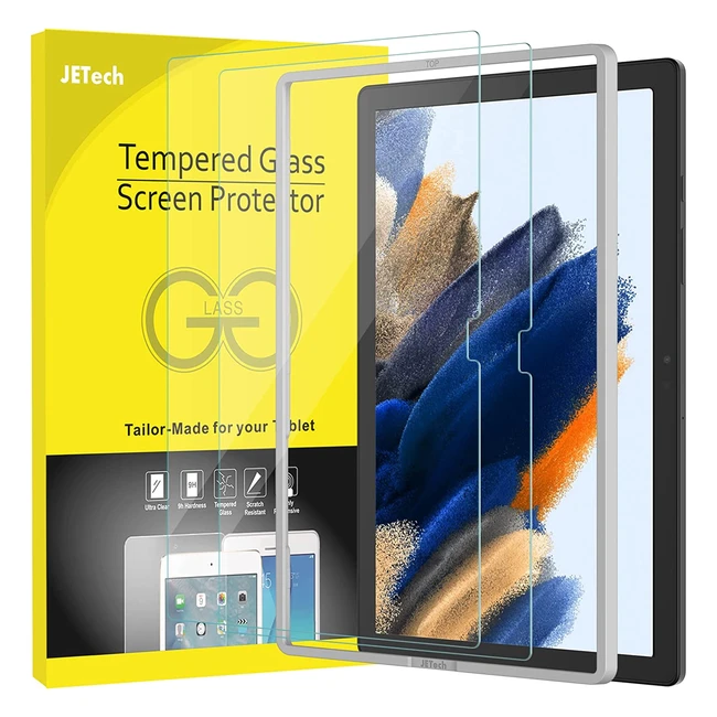 Pellicola Protettiva Galaxy Tab A8 10.5 2021 SMX200X205X207 Vetro Temperato Antigraffio 9H HD Chiaro - Pacco da 2