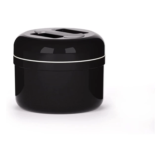 Valira Secchio Termico Nero - 25L, Cestello Interno, Mantenimento Caldo/Freddo, Resistente agli Urti