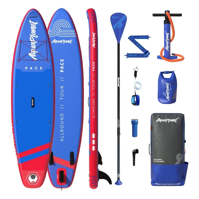Aquaplanet Inflatable SUP Kit - Pace 106ft - Ideal for Beginners  Experts - Inc
