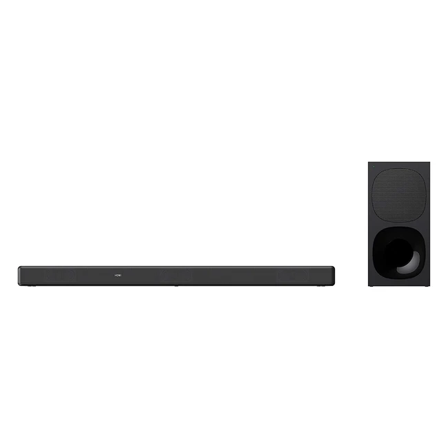 Barra de sonido Sony HTG700 con Dolby Atmos y DTS:X, subwoofer inalámbrico y Bluetooth - 400W para una experiencia de cine en casa óptima - Negro