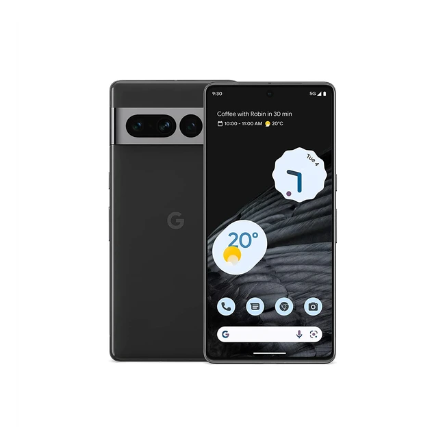 Google Pixel 7 Pro Smartphone mit Tele- und Weitwinkelobjektiv 256GB Obsidian
