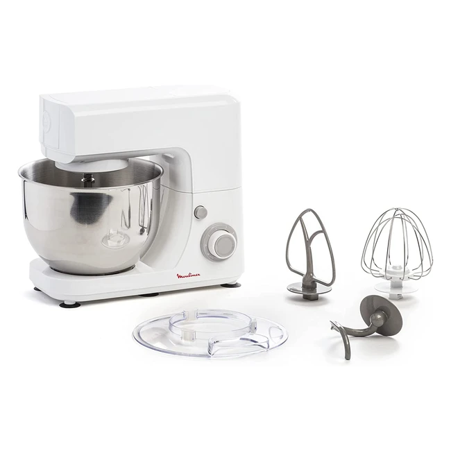 Impastatrice Planetaria Moulinex Masterchef Essential - 800W - 48L - Acciaio Inox