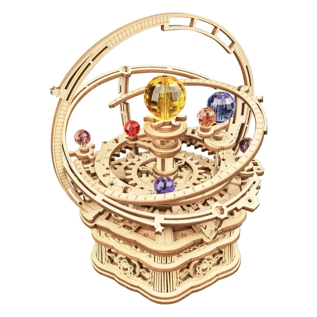 ROKR Maqueta de Madera 3D - Caja Musical Noche Estrellada - Ref. 12345