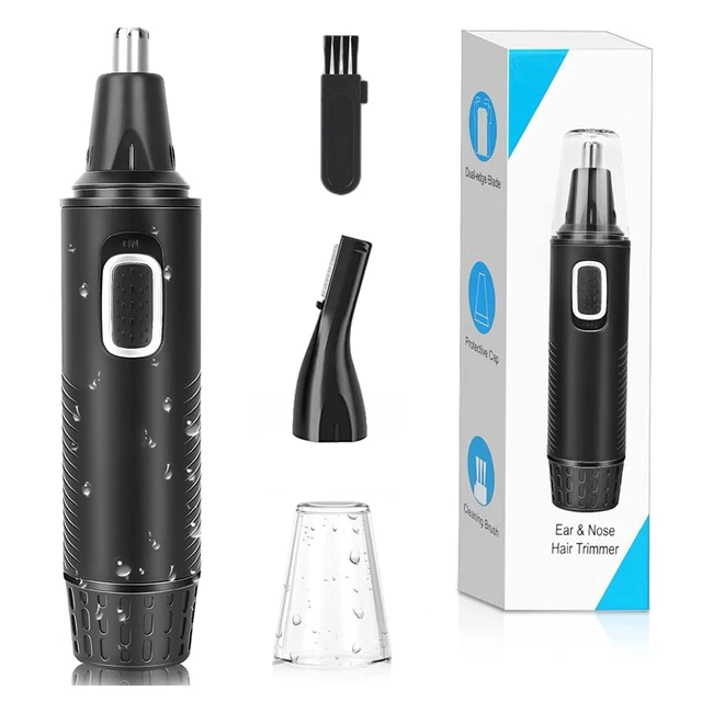 Multifunktionaler Nasenhaartrimmer und Ohrhaarschneider - Effizient und Schmerzlos - IPX7 Waschbar - Für Männer und Frauen
