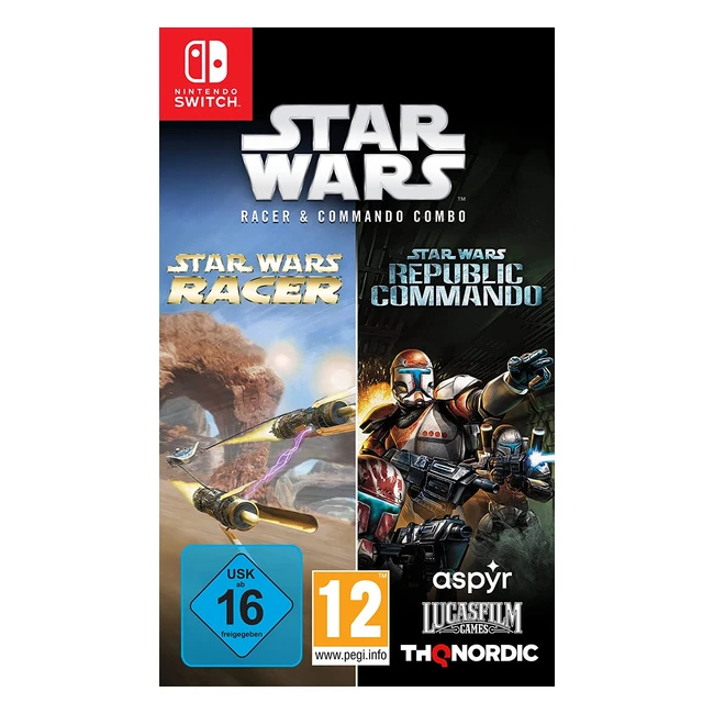 Star Wars Racer  Commando Combo fr Nintendo Switch - Klassiker mit neuen Feat