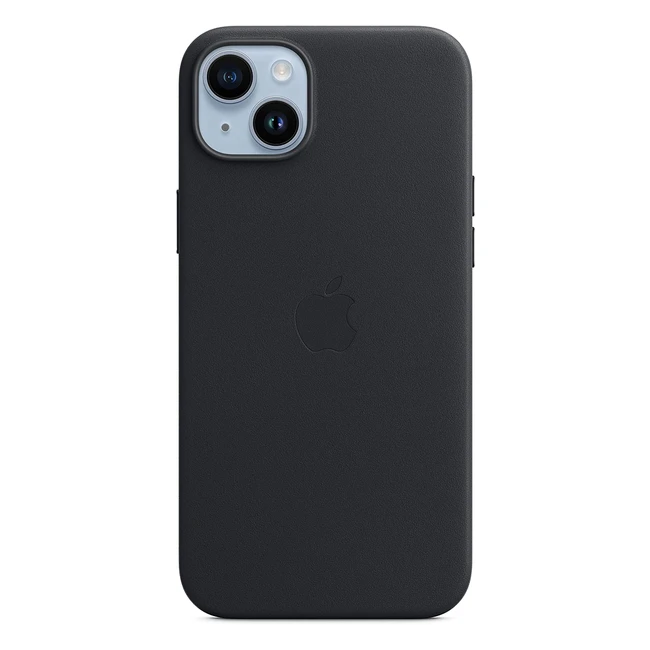 Apple iPhone 14 Plus Leder Case mit MagSafe - Mitternacht  Schtzt vor Kratzer