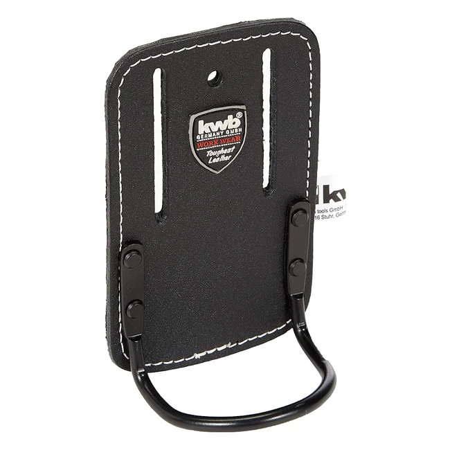 Porte-marteau en cuir KWB avec support fixe en mtal pour ceinture