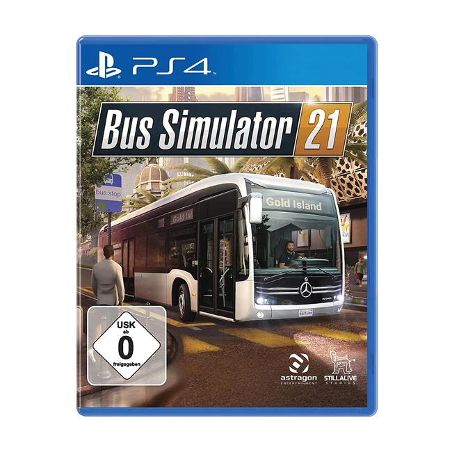 Bus Simulator 21 für PlayStation 4 - 30 lizenzierte Busse, darunter Doppeldecker und E-Busse