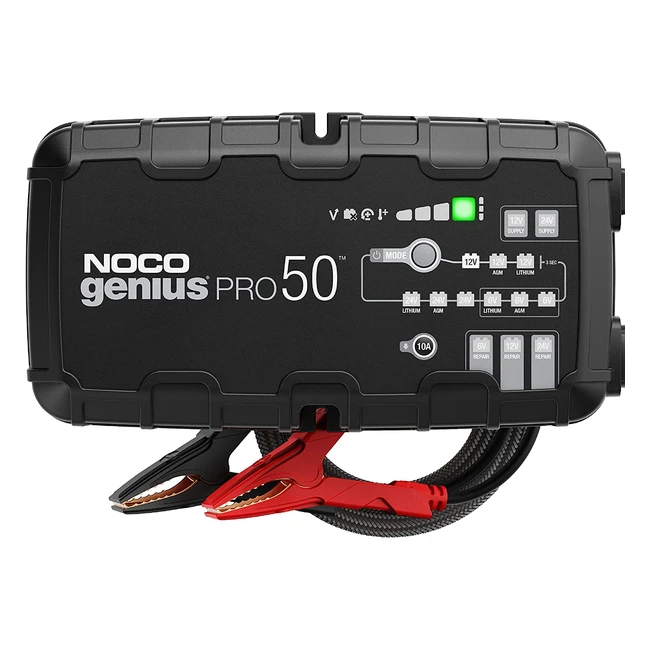NOCO GeniusPro50 - Intelligentes Kfz-Batterieladegert 50A fr 6V 12V 24V AG