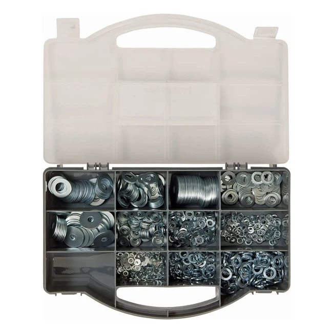 Confezione 1000 rondelle argento Fixman 477005 - set di 1000