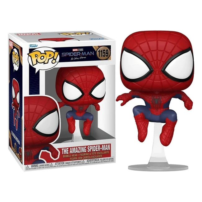 Funko Pop Spiderman No Way Home SM3 Leaping - Figura Coleccionable Vinilo 375 