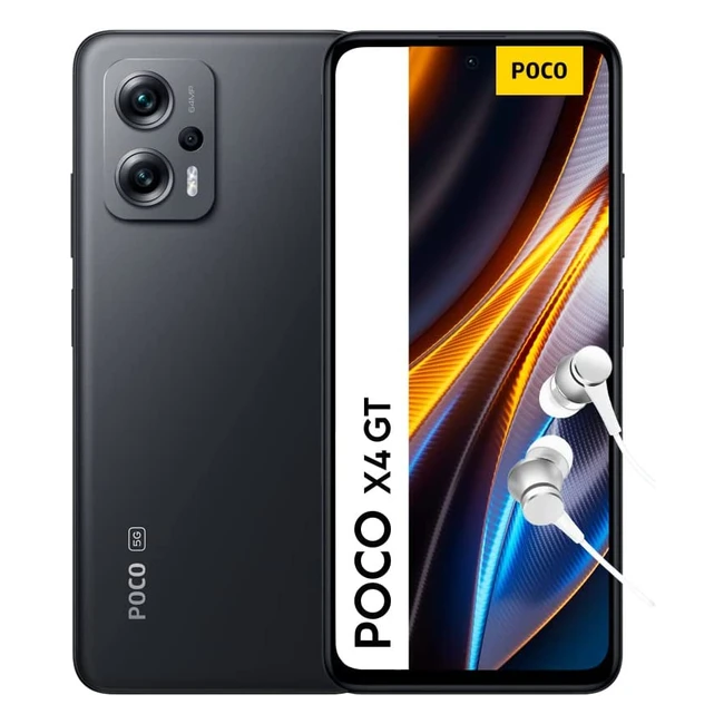 Xiaomi Poco X4 GT 5G Smartphone 8256 GB 144 Hz Display Triple Camera 67 W T