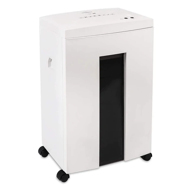Wolverine 18-Sheet Cross-Cut Shredder for Home Office - P4 Security Level, 60 Min Running Time, Ultra Quiet, SD9113White