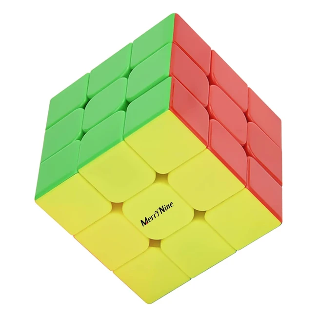Professional 3x3x3 Speed Puzzle Cube for Kids  Adults - Safe  Smooth Stickerle