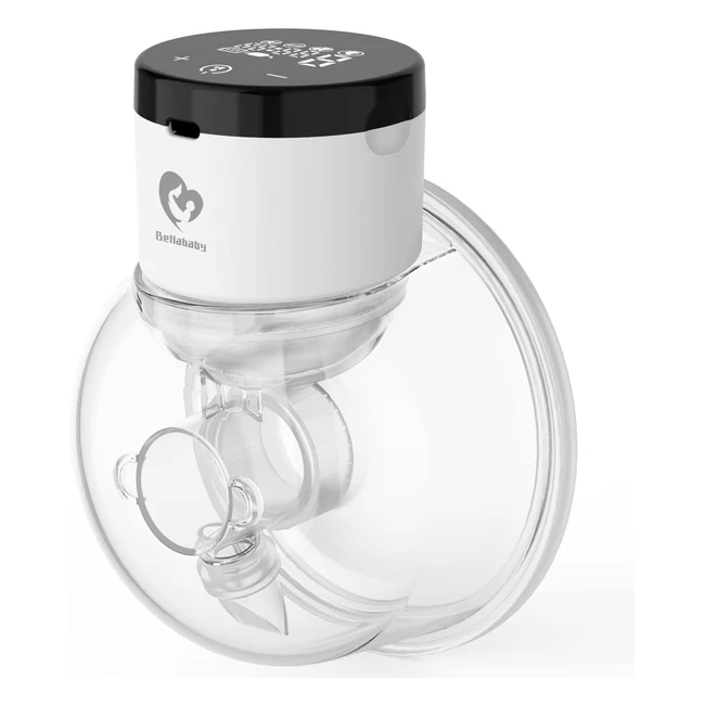 Bellababy Wearable Breast Pump - Portable Wireless Hands-Free LCD Display Re