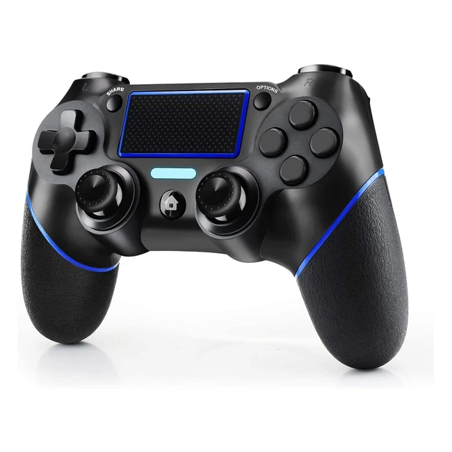 Jamswalll Controller Wireless per PS4 Proslimpc con Touch Panel e Vibrazione a S