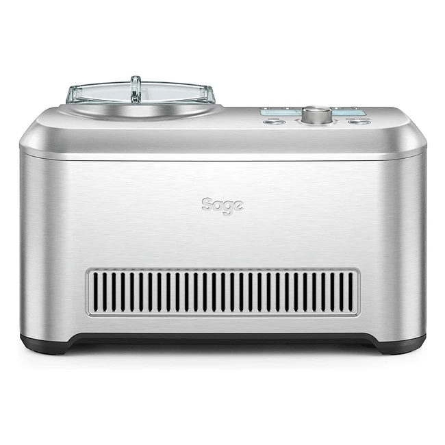 Sage Appliances SCI600 Smart Scoop Eismaschine - 1L Kapazität, automatische Härtegrad-Erkennung, 12 Voreinstellungen