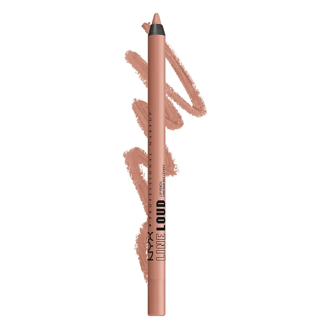Crayon à lèvres mat longue tenue waterproof NYX Professional Makeup Line Loud 03 Goal Crusher