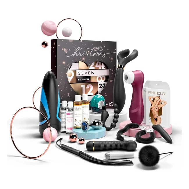 Premium Erotik-Adventskalender 2022 fr Singles  Paare - 24 sinnliche Luxus-Se