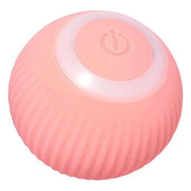Juguete interactivo para gatos Jingshubo con luz y bola giratoria recargable USB