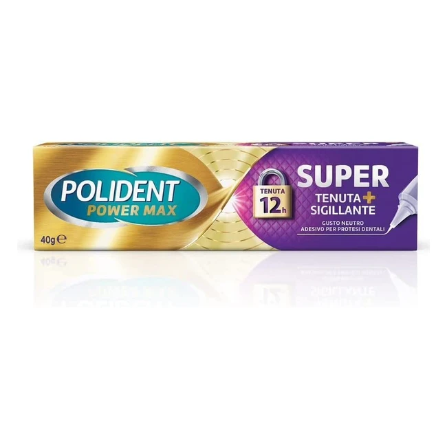 Polident Super Sigillante - Sellador de Dentaduras para Adultos Unisex