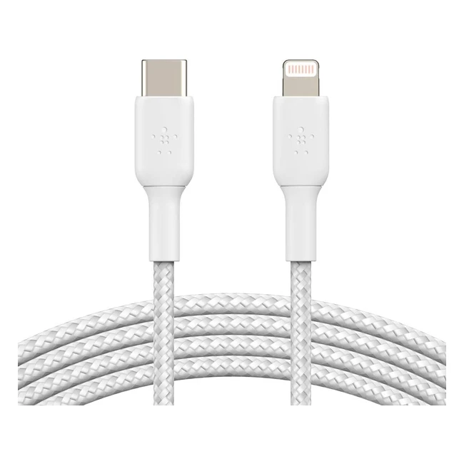 Belkin USB C Lightning Kabel fr iPhone 14  Boost Charge  MFI-zertifiziert 