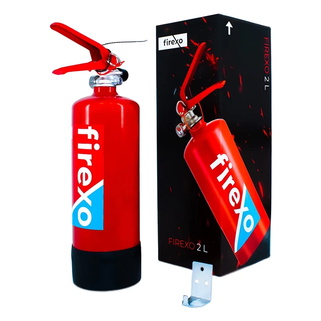 Firexo 2L Fire Extinguisher - All-in-One Solution for Home Boat Office Safety