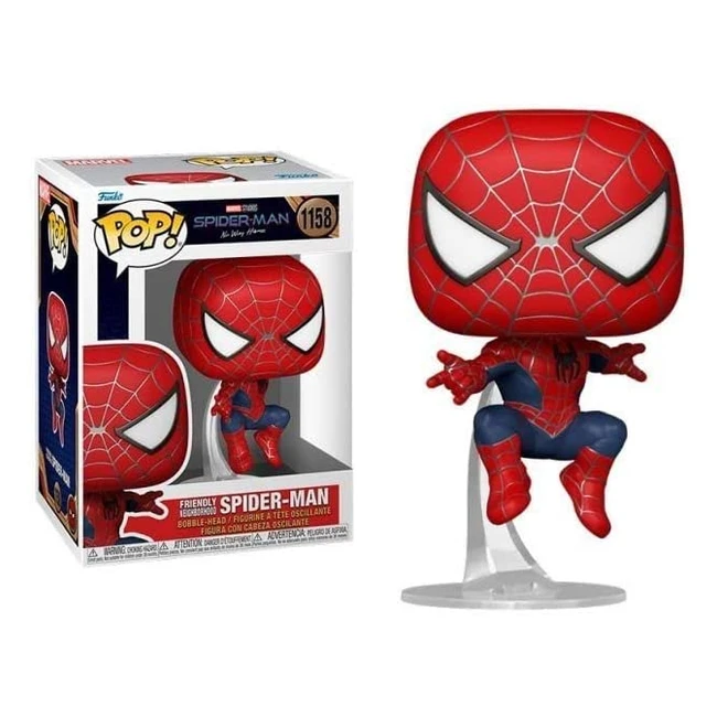 Figurine Funko Pop Marvel Spider-Man No Way Home S3 - Leaping SM2