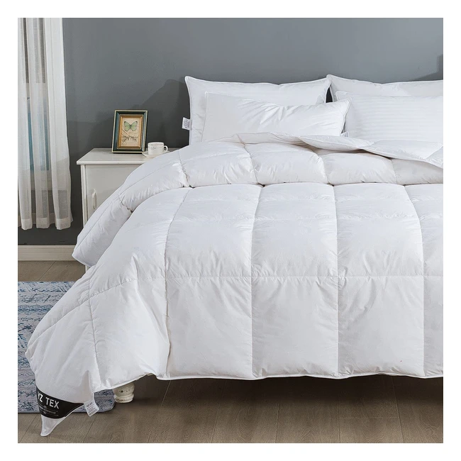 Luxurious Yztex Double Size Goose Feather Down Duvet - 135 Tog