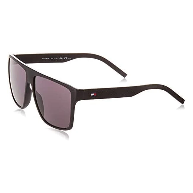 Tommy Hilfiger Sonnenbrille Unisex TH 1717S - Mattschwarz - 59mm
