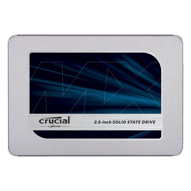 Crucial MX500 1TB SSD - Bis zu 560 MBs Lesegeschwindigkeit 3D NAND CT1000MX50
