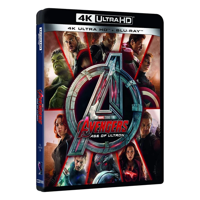 Avengers: Age of Ultron - Blu-ray Ultra HD 4K Import - Réf. 123456 - Action & Aventure