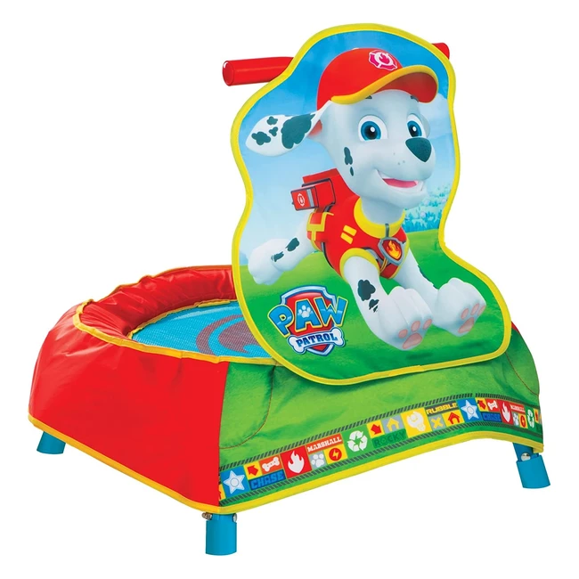 Kidactive Paw Patrol Marshall Toddler Trampoline - Safe Fun  Easy to Assemble