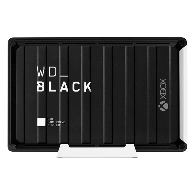 WD_BLACK D10 12TB Game Drive für Xbox mit 7200 RPM und Aktivkühlung