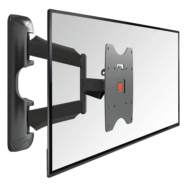 Vogels Base 45S Fullmotion TV Wall Bracket for 19-43 inch TVs | Max 44lbs/20kg | Swivels up to 180° | Tiltable TV Wall Mount | Max VESA 200x200 | Universal Compatibility
