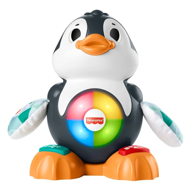 Fisher-Price Linkimals Beats Penguin Infant Toy with Lights & Music - Educational Songs for Toddlers | HCJ54