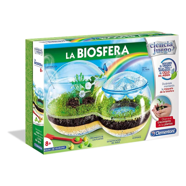 Juego científico Clementoni Biosfera 55283 - Aprende y diviértete con el ciclo natural del agua