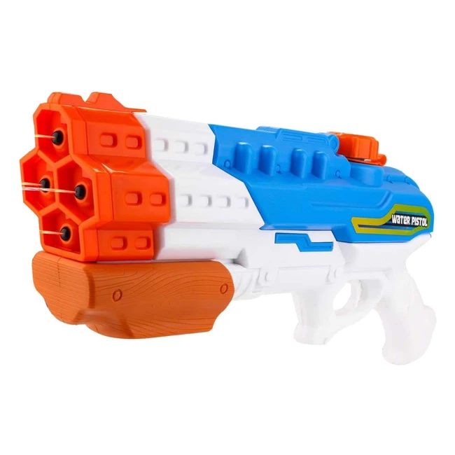 Pistola ad Acqua Balnore 1200ml - Giocattolo per Bambini e Adulti - Distanza Getto 12m - Ideale per Piscina, Spiaggia e Giardino