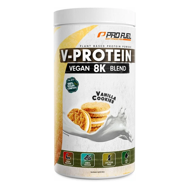 Vegan Protein Powder - Profuel 8K Blend - Incredibly Delicious  Creamy - 80 Pr