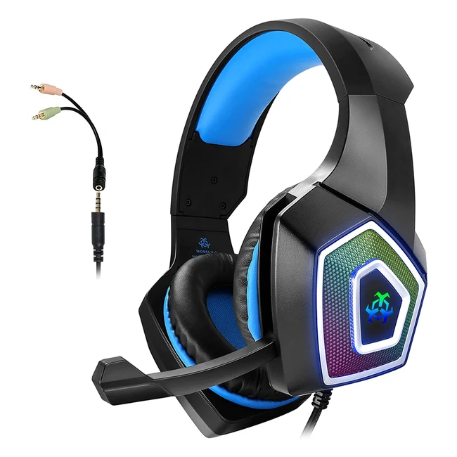 Casque Gamer Wintory V1 pour PS4 Xbox One Switch PC - Son 3D Stro Surroun