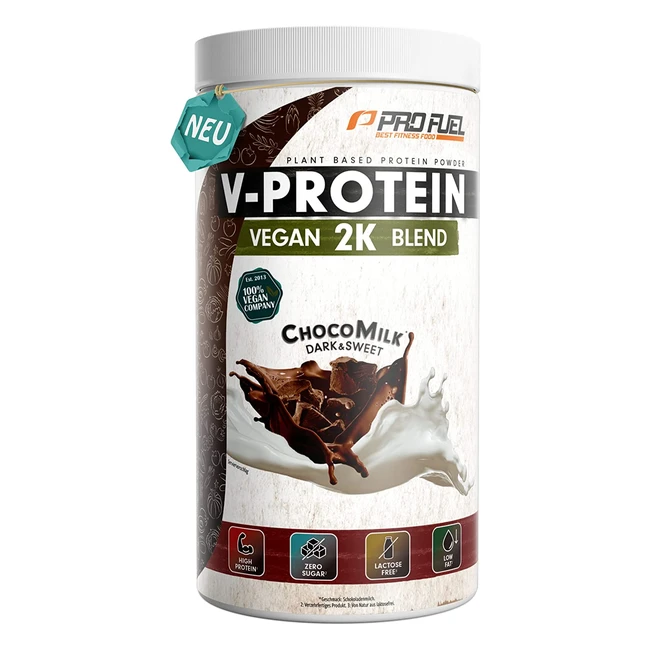 ProFuel Plantein Duo 1kg - Reis- und Erbsenprotein fr Muskelaufbau und Gewicht